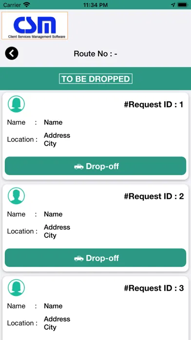 Client Service Management-EVV Screenshots