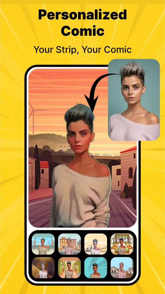 Screenshot di Cartoon Comic Strip Maker