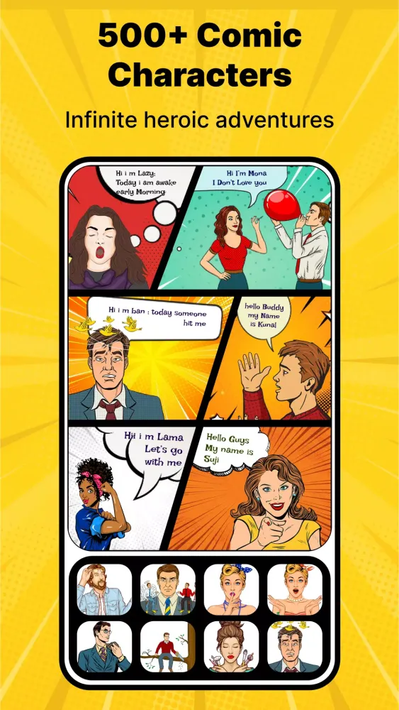 Screenshot di Cartoon Comic Strip Maker