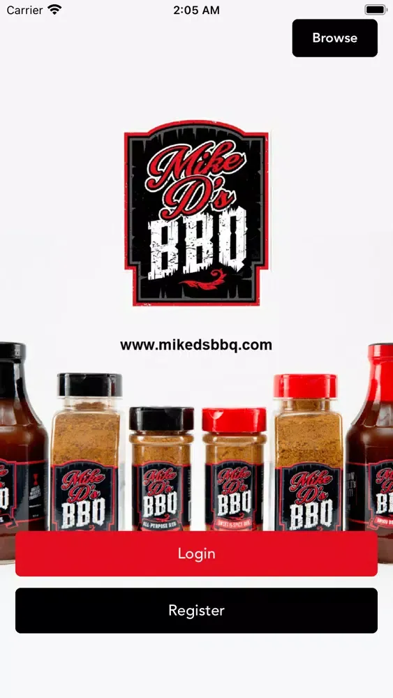 Tangkapan skrin Mike D's BBQ Nation