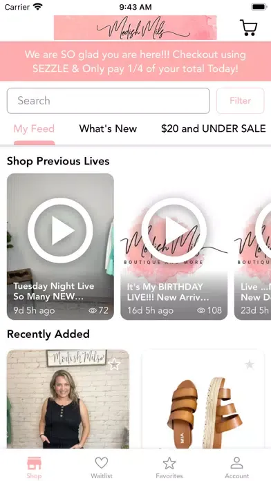 Modish Mils Boutique应用截图