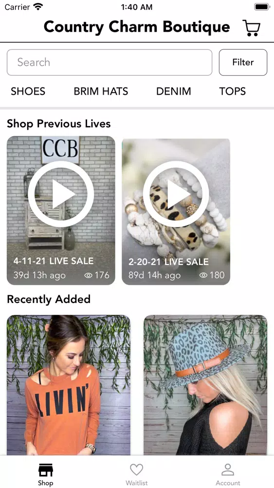 Country Charm Boutique应用截图
