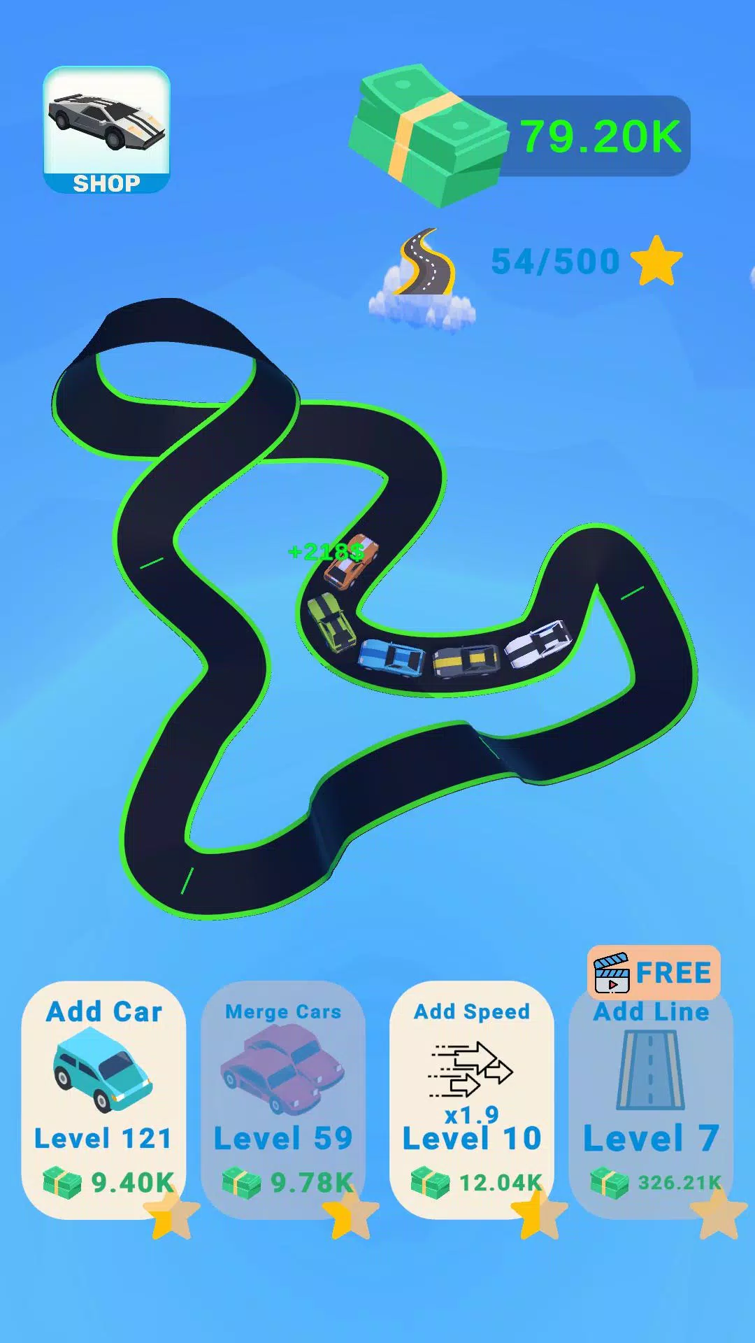 Merge Cars Clicker Tycoon Screenshots