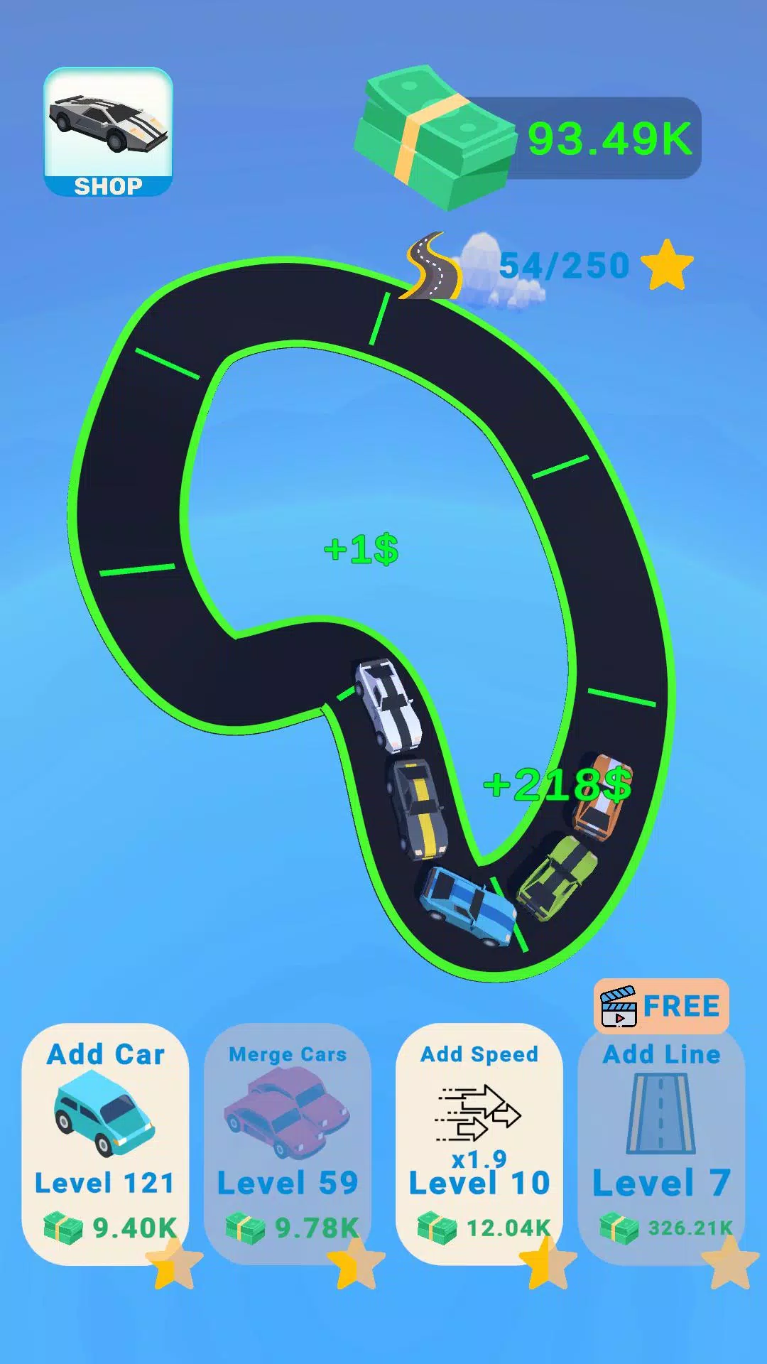 Merge Cars Clicker Tycoon Screenshots