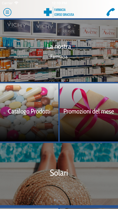 Captures d'écran de Farmacia Corso Siracusa