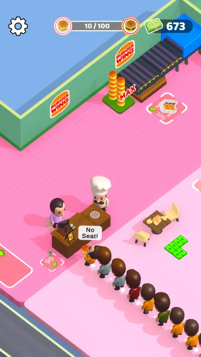 Tangkapan skrin Burger Shop 3D