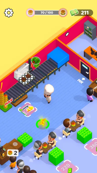 Tangkapan skrin Burger Shop 3D