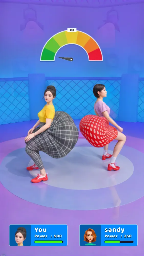 Capturas de tela do Twerk Fun Race - Run games 3D