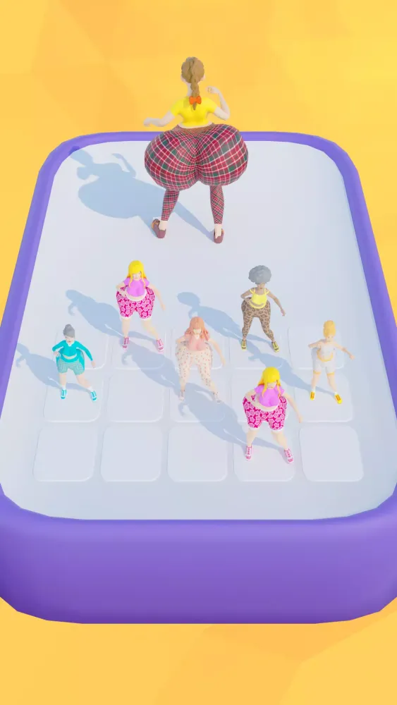 Capturas de tela do Twerk Fun Race - Run games 3D