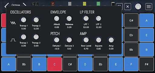 Скриншоты MuseLead Synthesizer