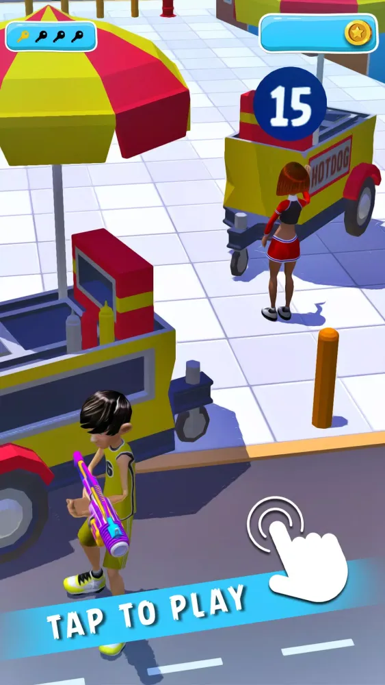 Tangkapan layar Toy gun game Epic Prank Master
