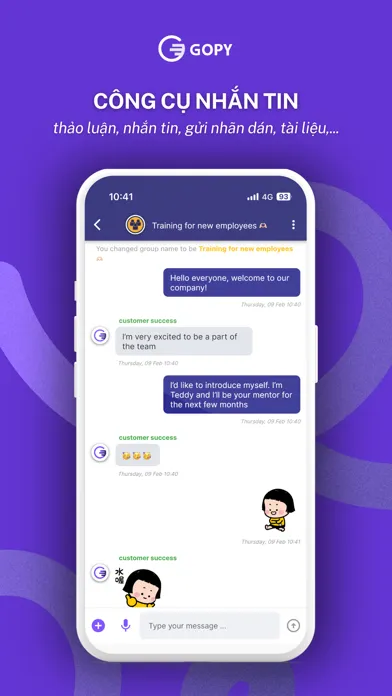 ภาพหน้าจอของ Gopy