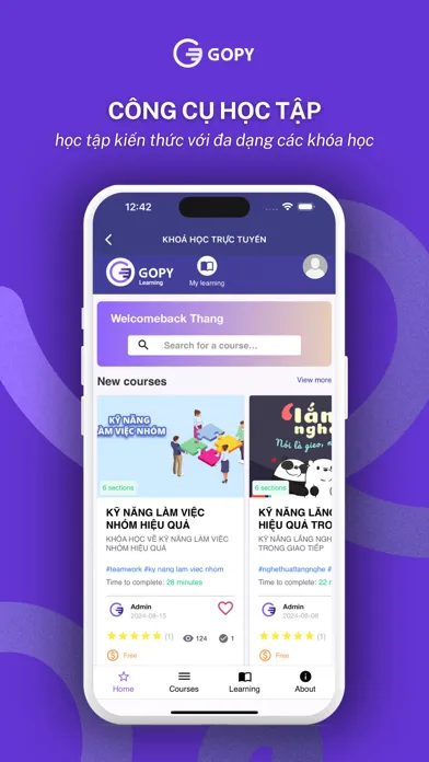 ภาพหน้าจอของ Gopy