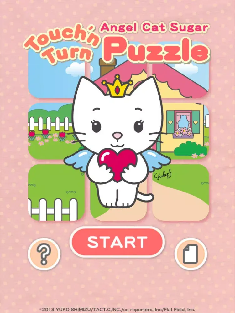 Angel Cat Sugar - Touch 'n Turn Puzzle iPad  スクリーンショット