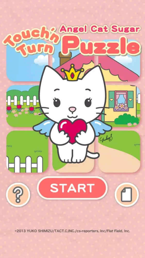 Angel Cat Sugar - Touch 'n Turn Puzzle スクリーンショット