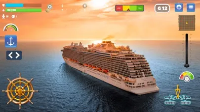Capturas de tela do Modern Seaport Ship Simulator
