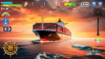 Capturas de tela do Modern Seaport Ship Simulator