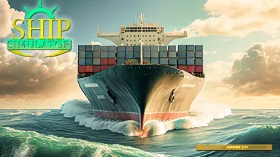 Capturas de tela do Modern Seaport Ship Simulator