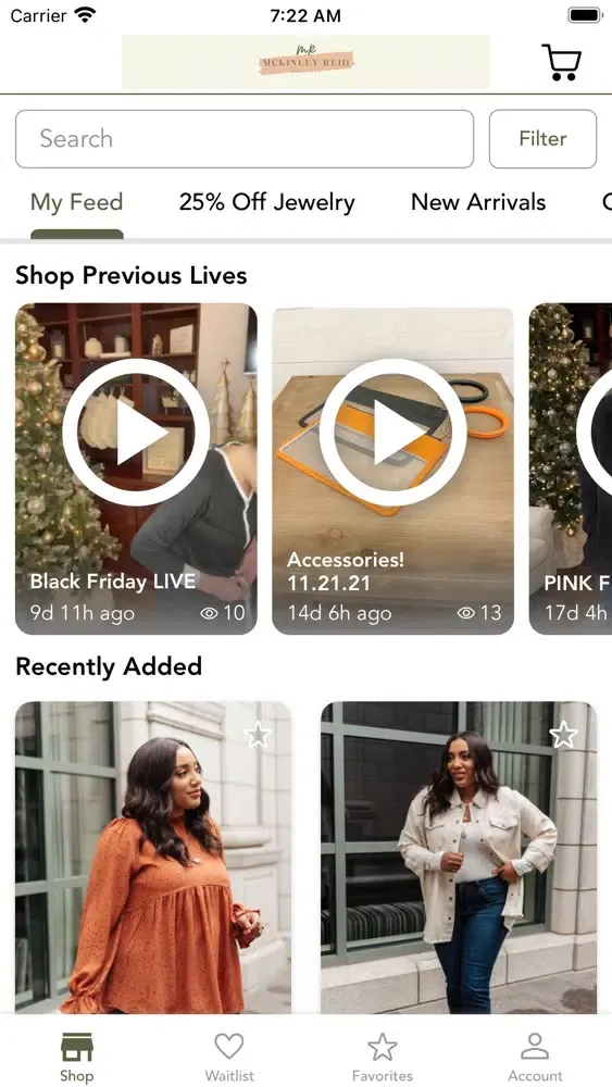 Screenshot di McKinley Reid Boutique