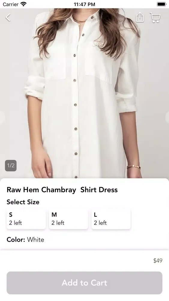 Tangkapan layar Yellow Tabby Boutique