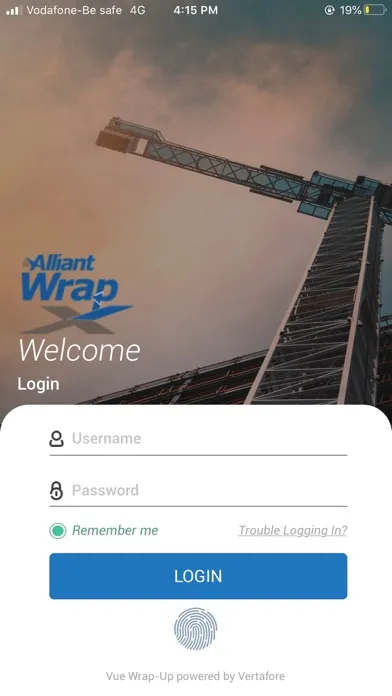 Ảnh chụp màn hình của Alliant WrapX