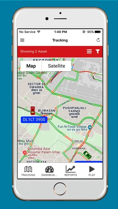 ภาพหน้าจอของ Vave Global Tracker