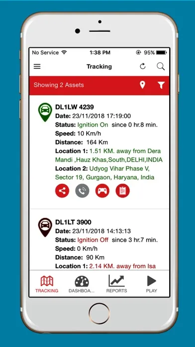 ภาพหน้าจอของ Vave Global Tracker