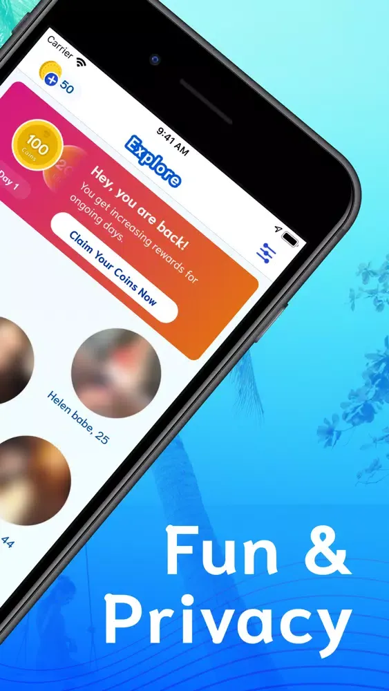 Blurry Chat - Chat, Meet, Date سکرین شاٹس