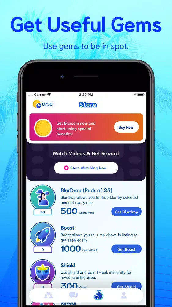 Blurry Chat - Chat, Meet, Date سکرین شاٹس