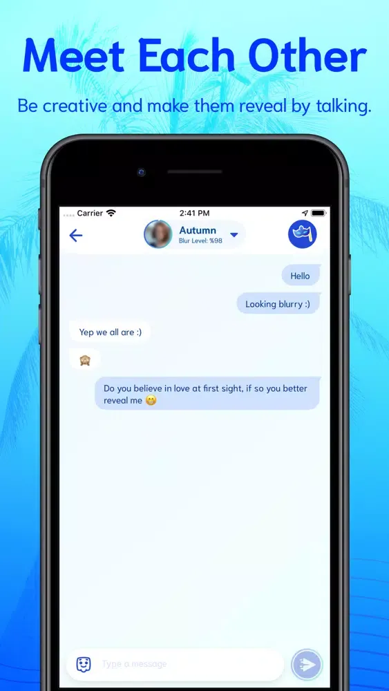 Blurry Chat - Chat, Meet, Date سکرین شاٹس