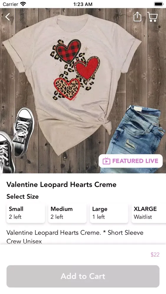 Tangkapan layar Peach Boutique