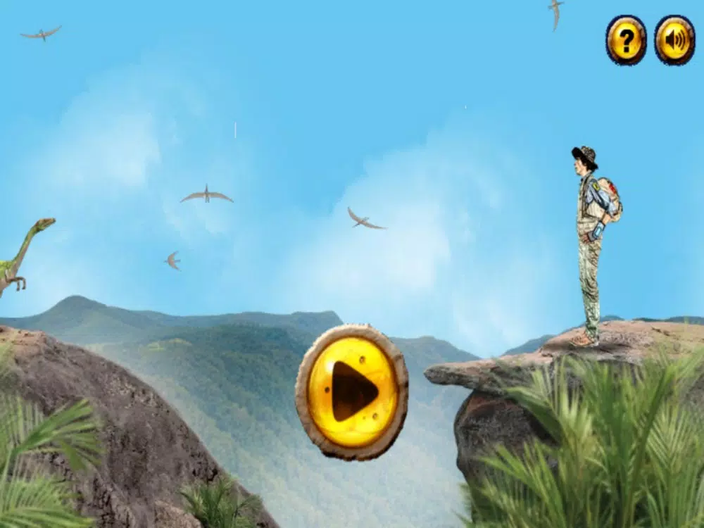 Tangkapan skrin Dinosaur Adventure : Footprint iPad 