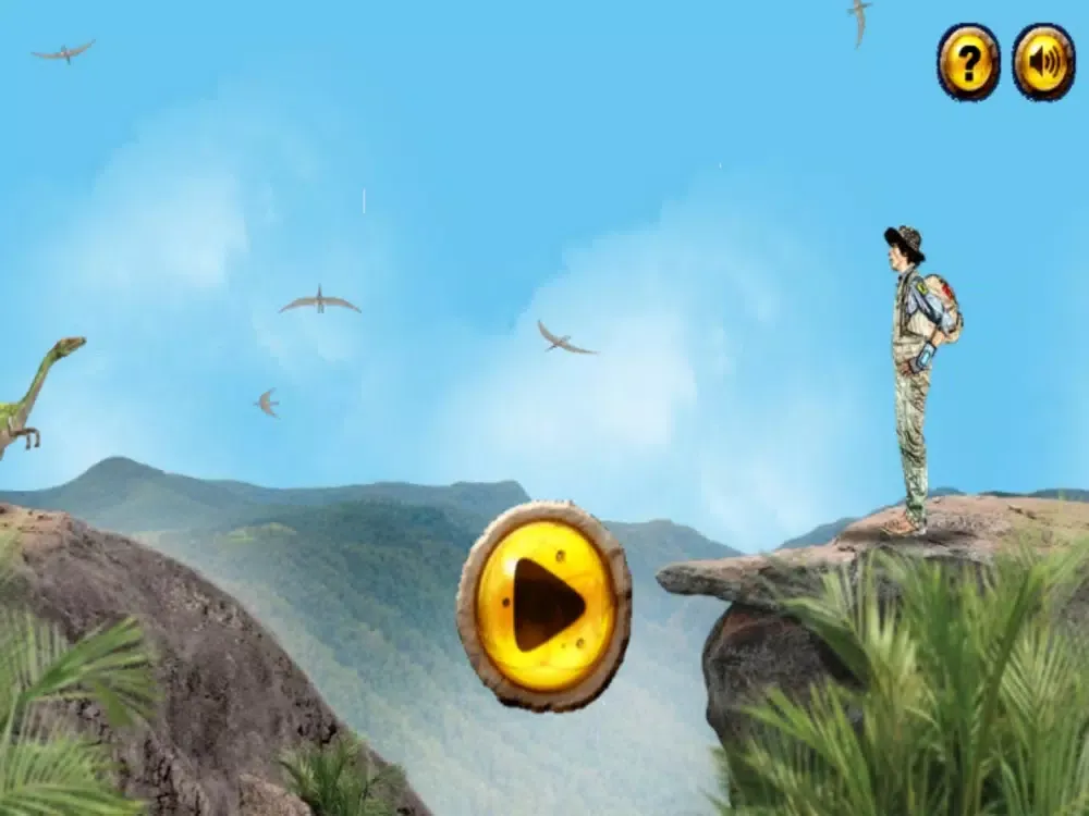 Dinosaur Adventure : Footprint iPad 应用截图