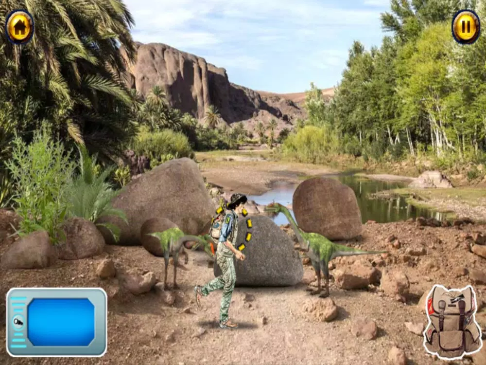 Tangkapan skrin Dinosaur Adventure : Footprint iPad 