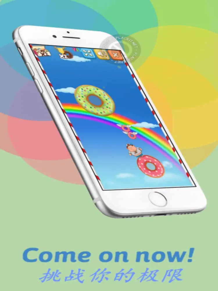 ภาพหน้าจอของ Mr Cookie Doughnut Games iPad 