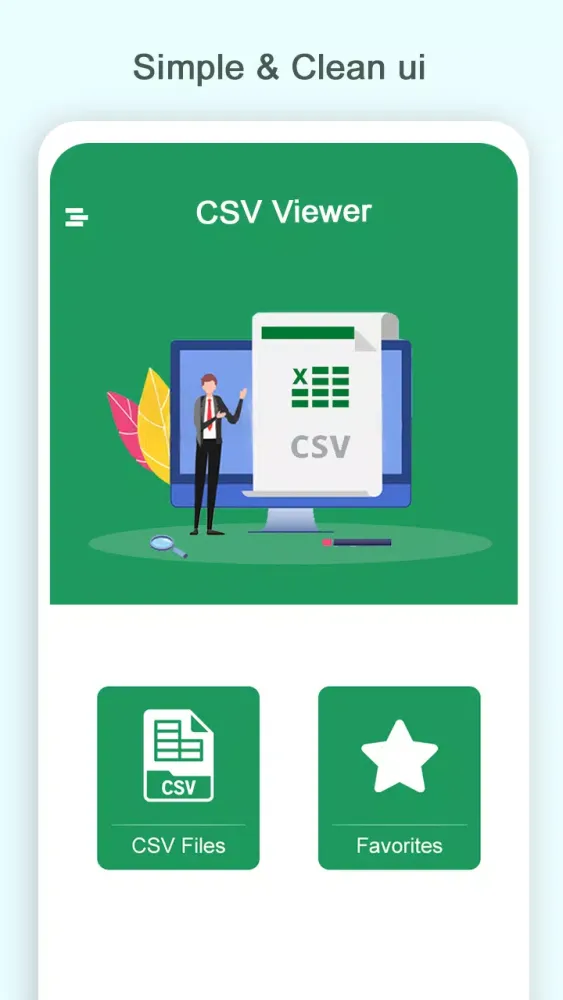 CSV File Reader & CSV Viewer स्क्रीनशॉट