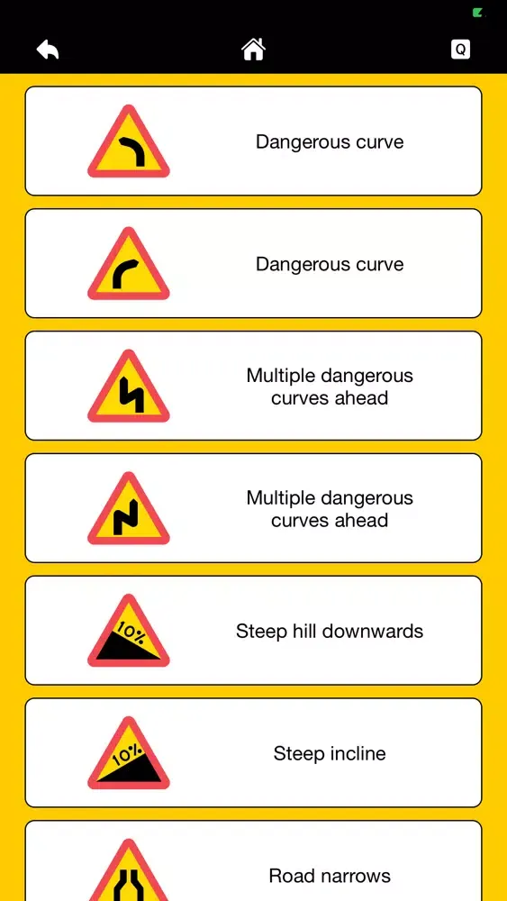 Swedish RoadSigns - Lite 스크린샷