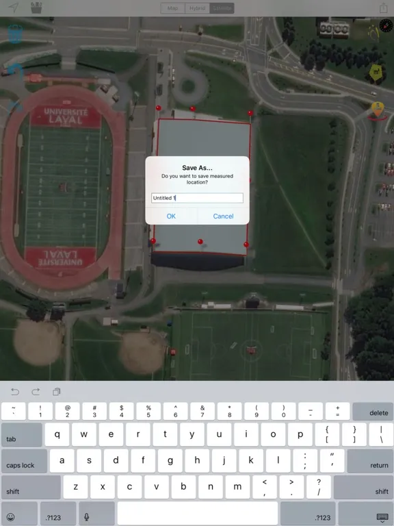 Zrzuty ekranu Geo Measure It iPad 