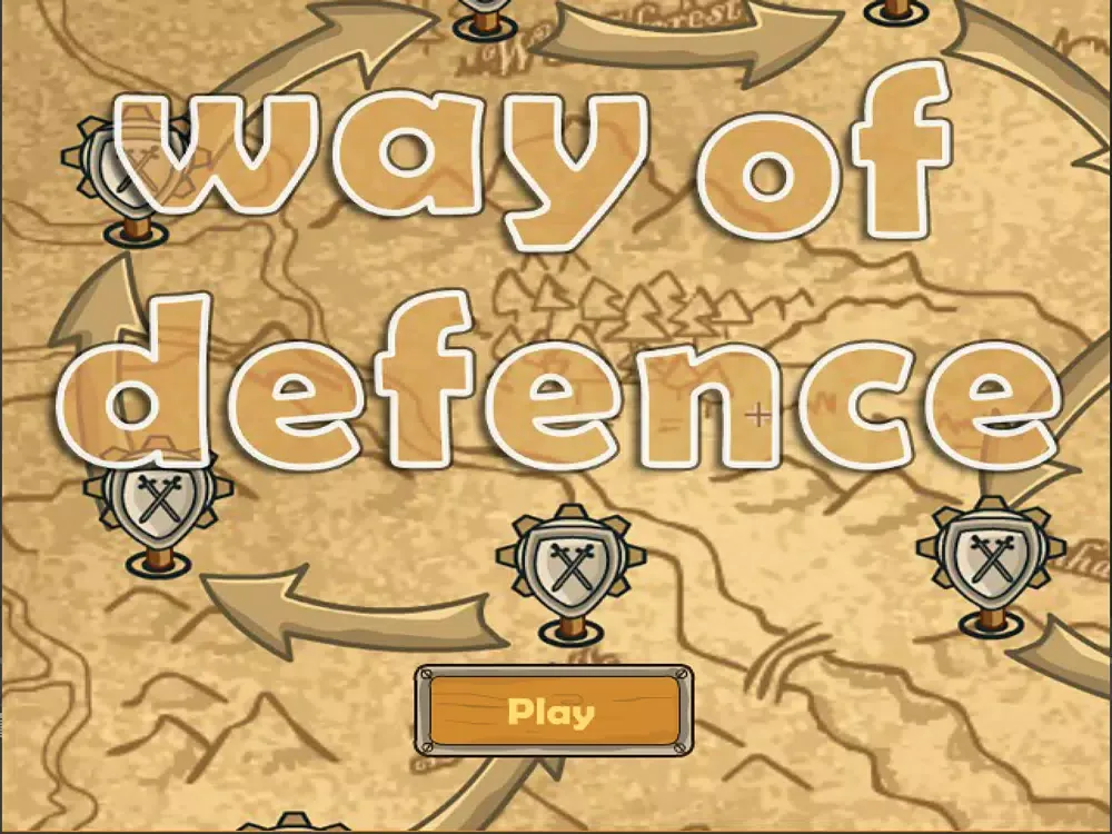 ภาพหน้าจอของ Way of defence iPad 