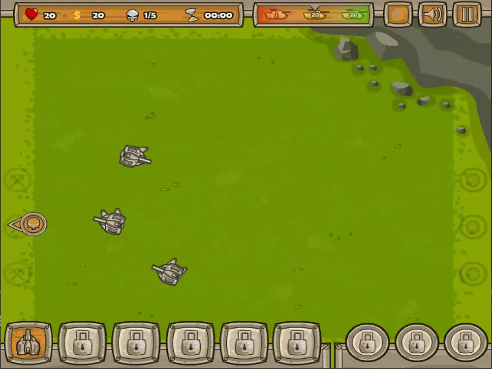 ภาพหน้าจอของ Way of defence iPad 