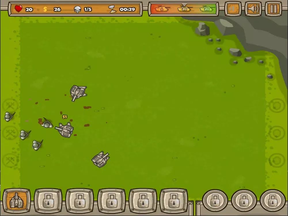 ภาพหน้าจอของ Way of defence iPad 