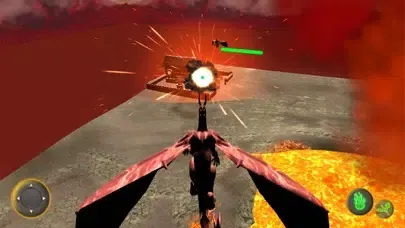Capturas de tela do Game of Flying Dragon Simulator