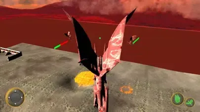 Capturas de tela do Game of Flying Dragon Simulator