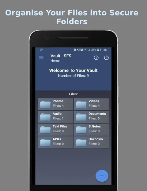 Vault - Secure File Storage Screenshots