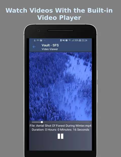 Vault - Secure File Storage Screenshots