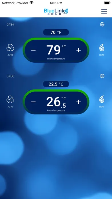 Ảnh chụp màn hình của BlueLink Solo