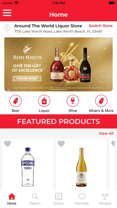 Zrzuty ekranu Around the World Liquor