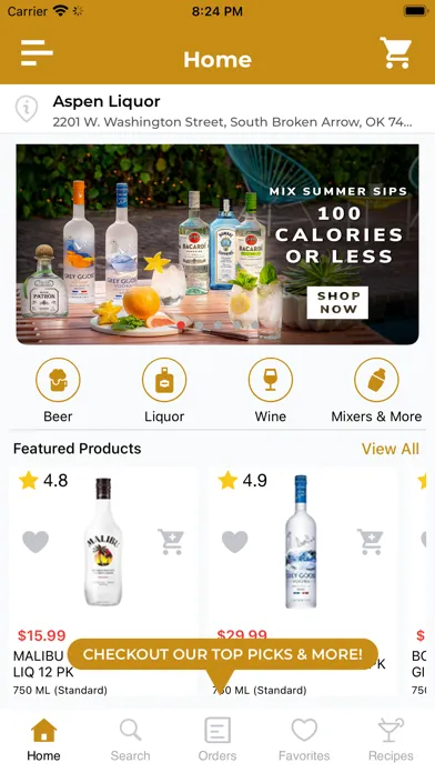 Aspen Wine & Liquor Screenshots