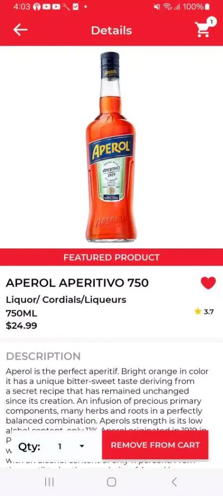 Скриншоты Audet’s Wine & Spirits