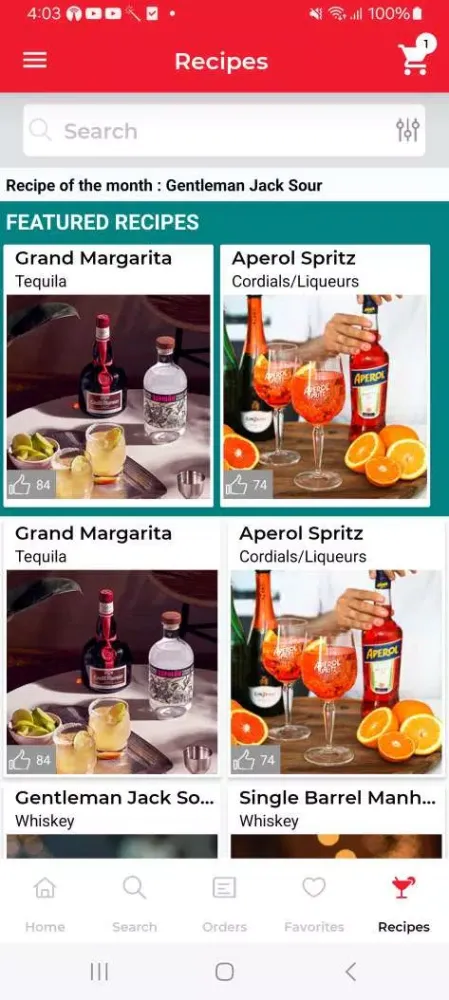 Скриншоты Audet’s Wine & Spirits